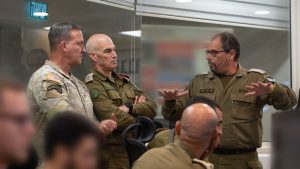 U.S.-Israel Military Relations, Major General Ori Gordin and General Michael Erik Kurilla. photo by/ IDF spokesman