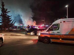 Bombings Target Buses in Tel Aviv/ photo by: Ihud hatzala