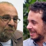 ( photo of Yagev Buchshtav (right) and Alex Dancyg. (IDF social media)