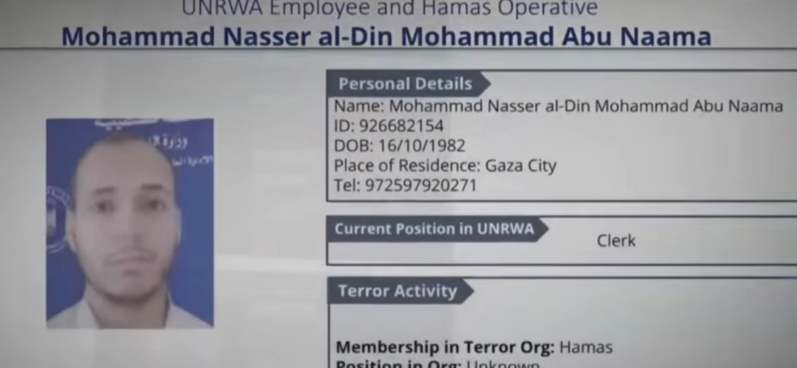 UNRWA terrorist