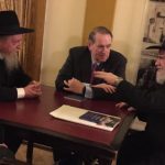 Mike Huckabee and the Rabbis of Congress Pikuah Nefesh, Photo: PR