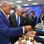 Prime Minister Benjamin Netanyahu Meets with New York City Mayor Eric Adams in Jerusakem. photo by: Kobi Gideon (GPO)